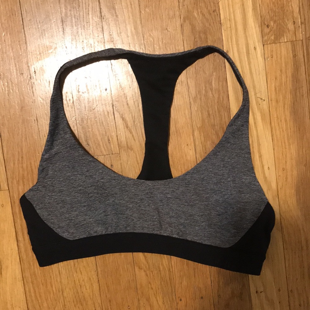 Lululemon Box It Out Bra Heathered Black, 6 - Picture 5 of 6